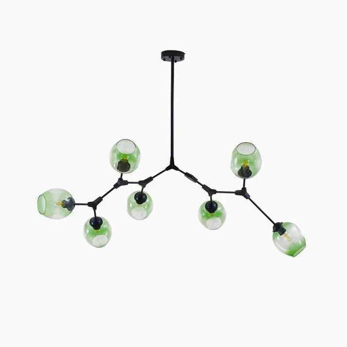 Loftlampe med Glas-Kupler – Moderne Statement