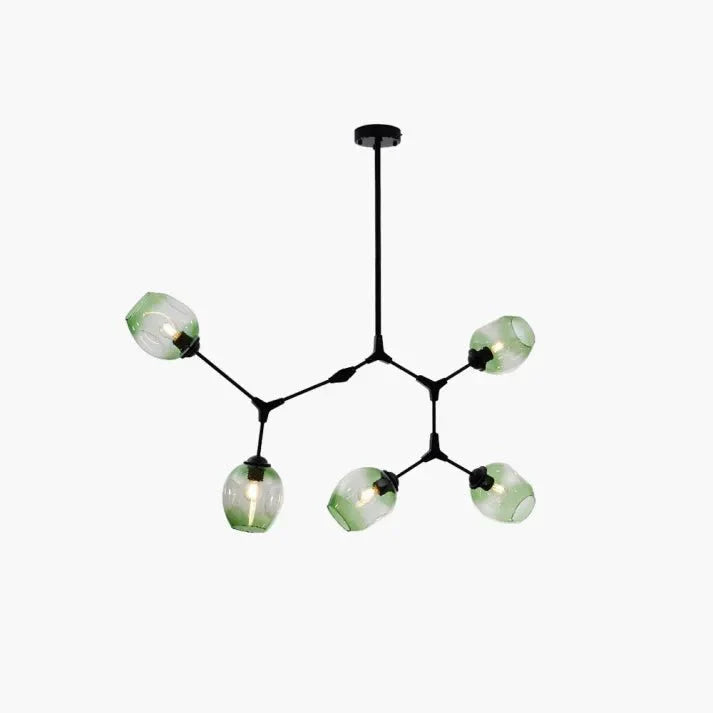 Loftlampe med Glas-Kupler – Moderne Statement