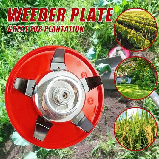 Funktionel ukrudtsplade