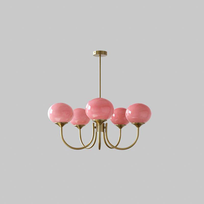 Farvet Loftslampe – Legende Glasdesign