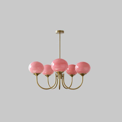 Farvet Loftslampe – Legende Glasdesign