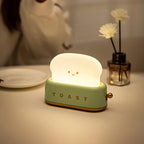 Stylish Bordlampe med Indbygget Batteri og Brødrister Design