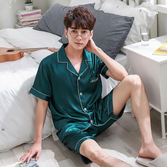 Festligt Julepysjamasæt med Korte Ærmer