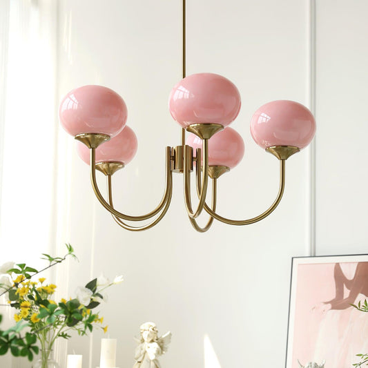Farvet Loftslampe – Legende Glasdesign