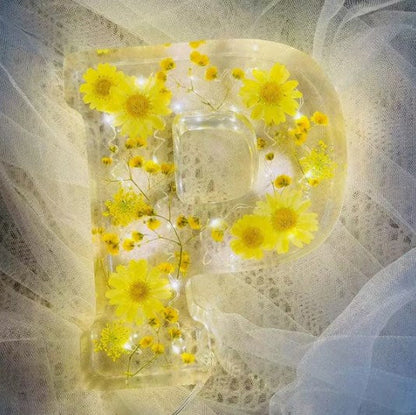 Håndlavet blomster natlampe til drømmende atmosfære