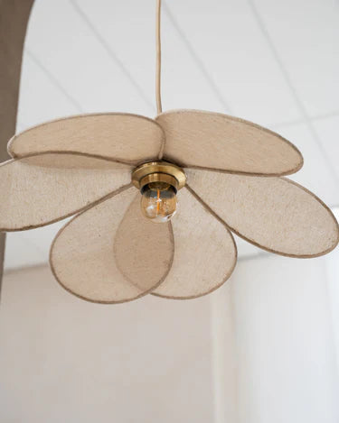 Fleur Feuilles - Pendelampe