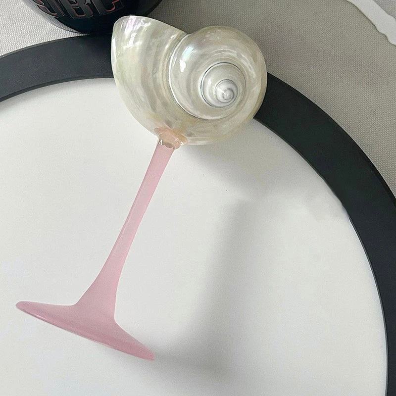 Hav-inspireret elegant blå cocktailglas