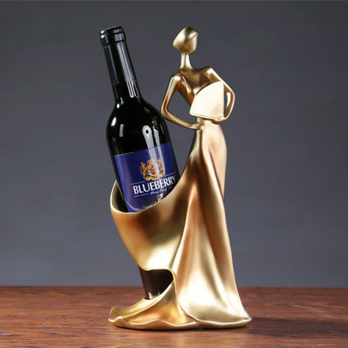 Abstrakt Skønhed Moderne Vinholder Stativ