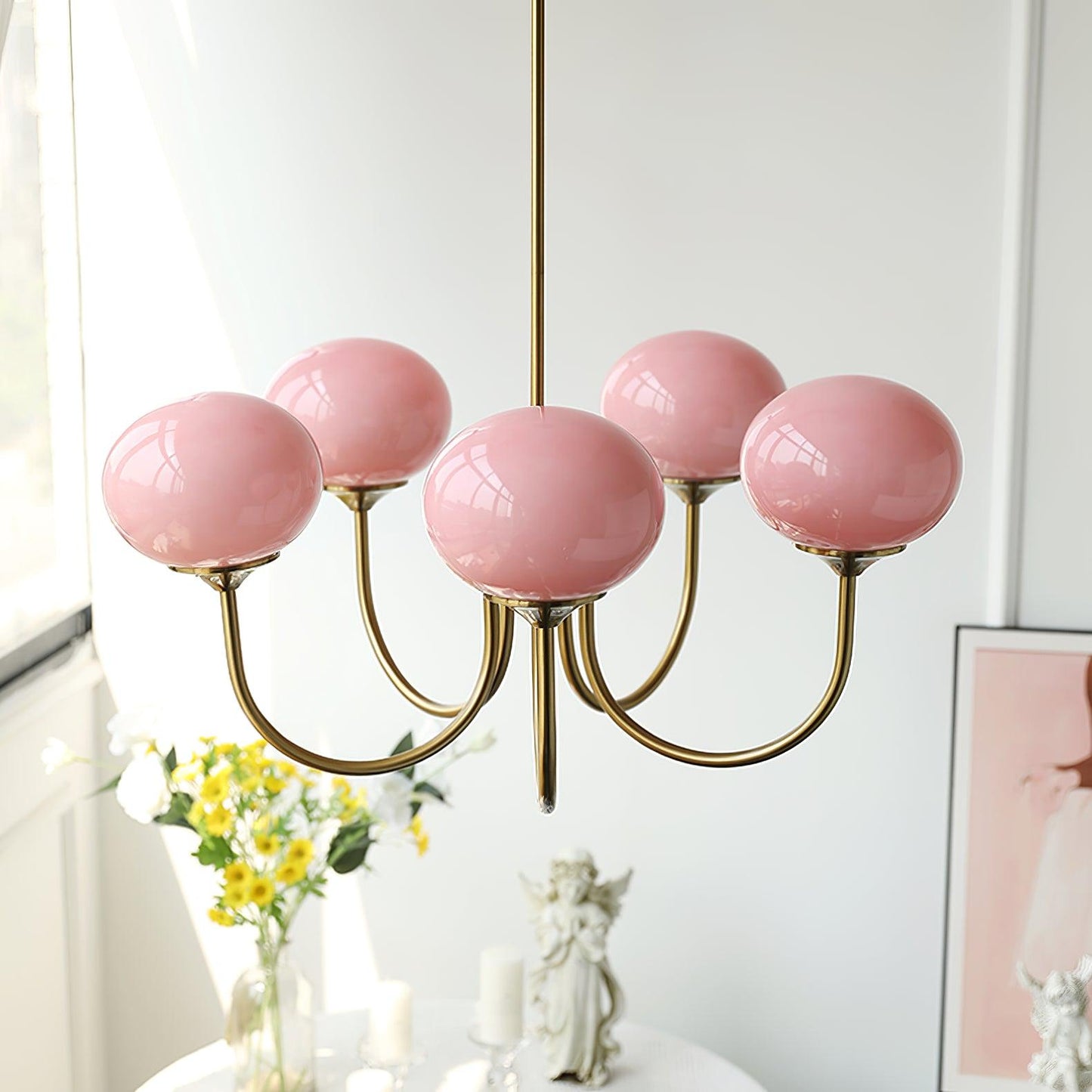 Farvet Loftslampe – Legende Glasdesign