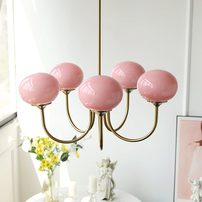 Farvet Loftslampe – Legende Glasdesign