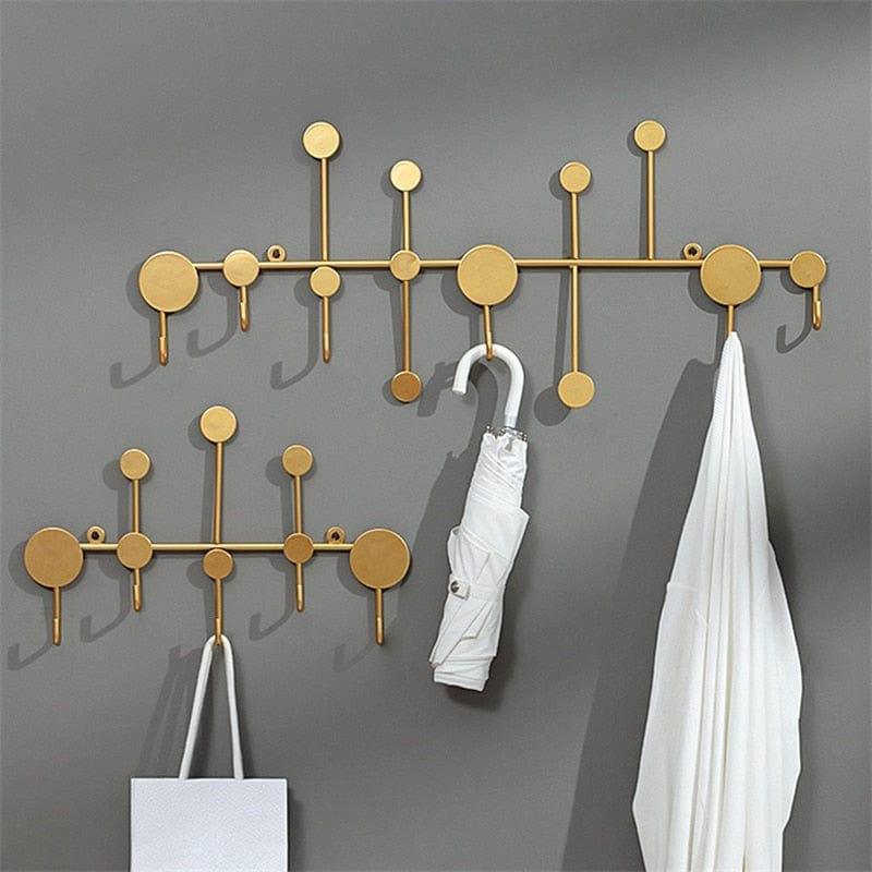 Minimalistiske moderne vægkroge til elegant hjemmeorganisering