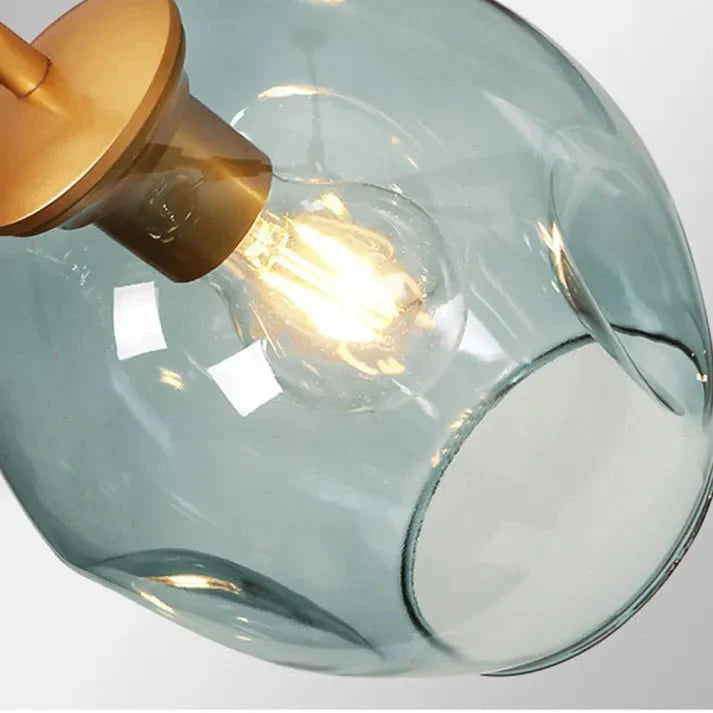 Loftlampe med Glas-Kupler – Moderne Statement
