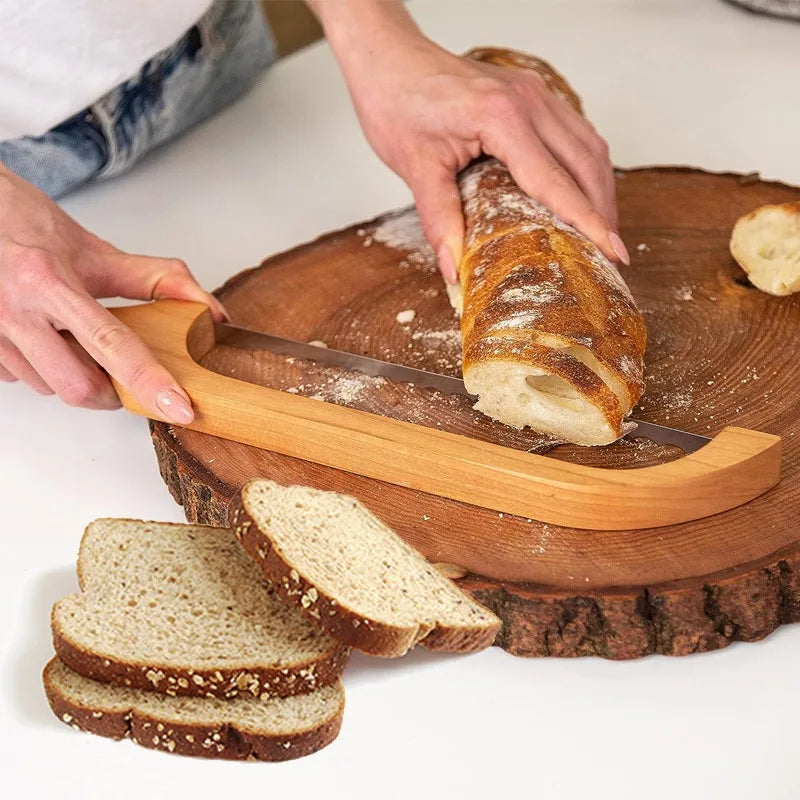 Takkniv i rustfrit stål til perfekte skiver