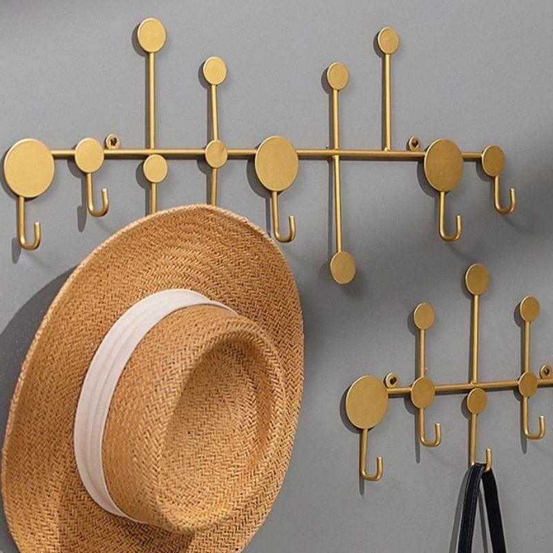 Minimalistiske moderne vægkroge til elegant hjemmeorganisering