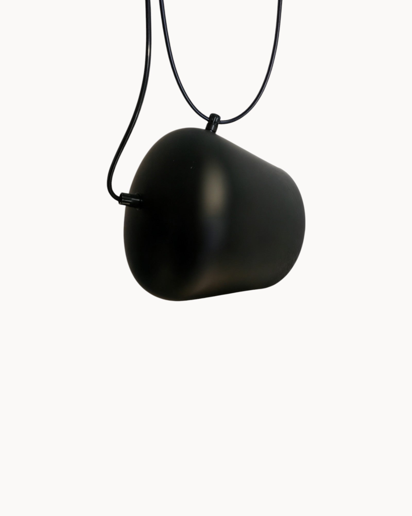 Moderne jern Aim semi-indbygningsloftslampe med E27 fatning