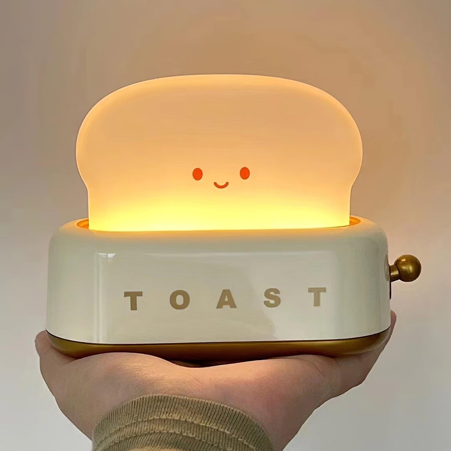 Stylish Bordlampe med Indbygget Batteri og Brødrister Design