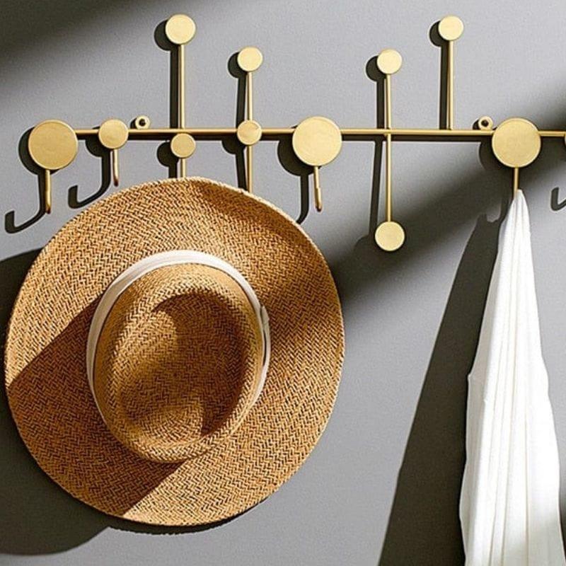 Minimalistiske moderne vægkroge til elegant hjemmeorganisering