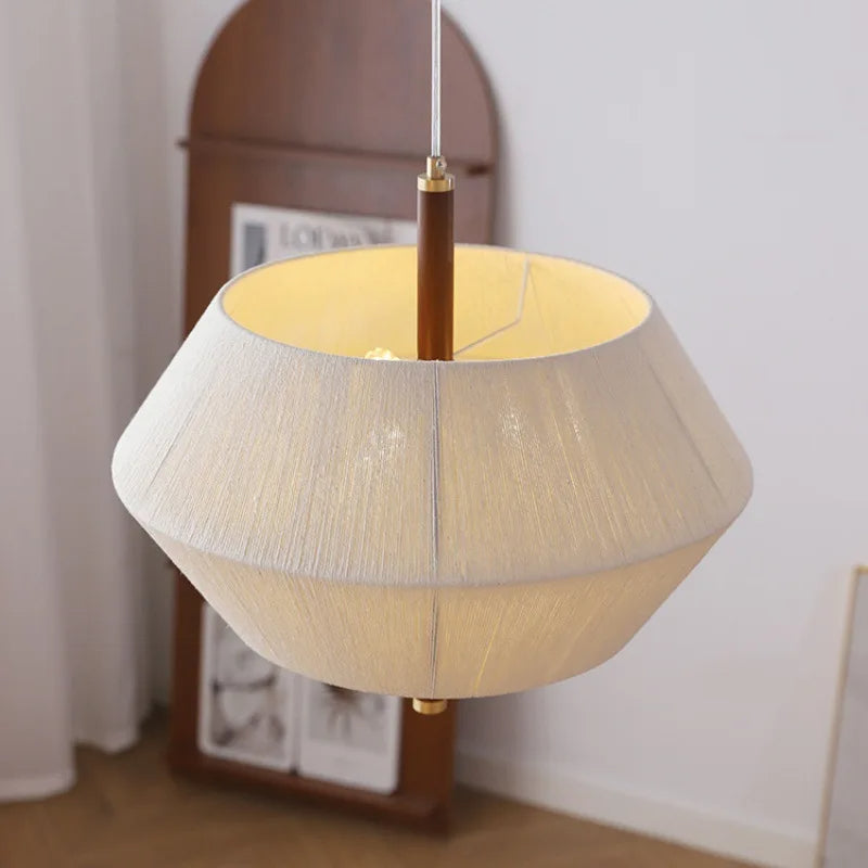 Lueur de Lin Moderne Pendellampe
