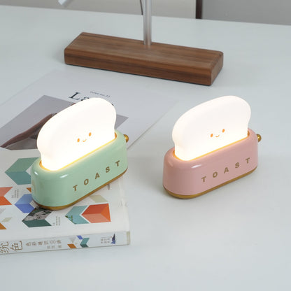 Stylish Bordlampe med Indbygget Batteri og Brødrister Design
