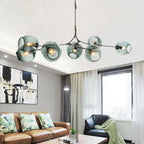 Loftlampe med Glas-Kupler – Moderne Statement