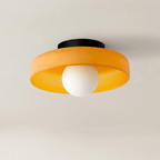 Rund Loftlampe – Farverig Moderne Stil
