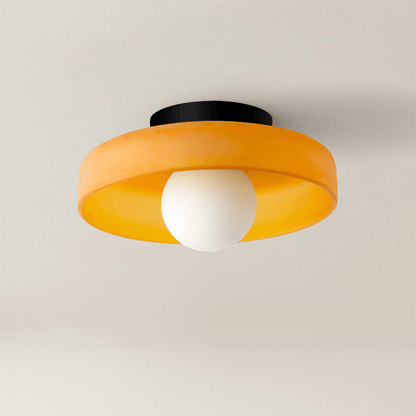 Rund Loftlampe – Farverig Moderne Stil