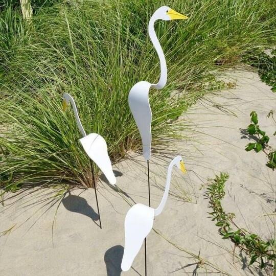 Legesyg Flamingo Havefugledekoration