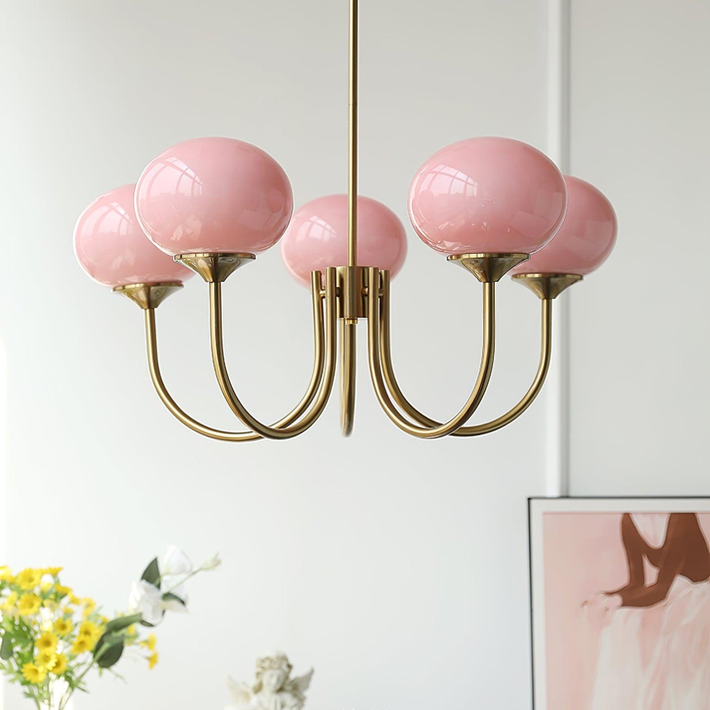 Farvet Loftslampe – Legende Glasdesign