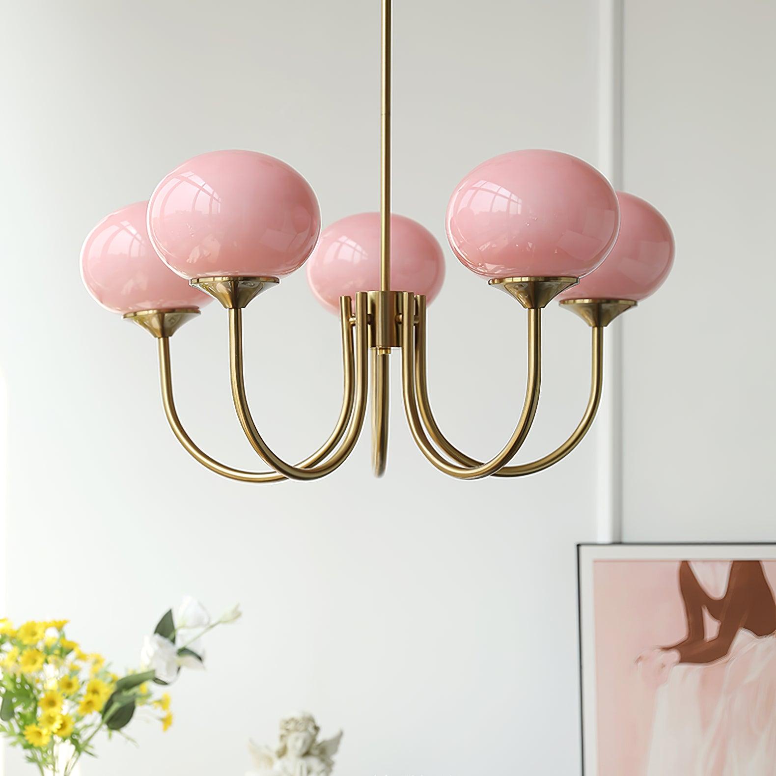 Farvet Loftslampe – Legende Glasdesign