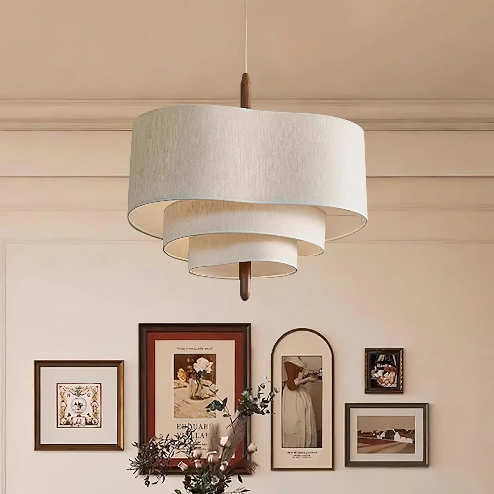 Moderne Rund Pendellampe