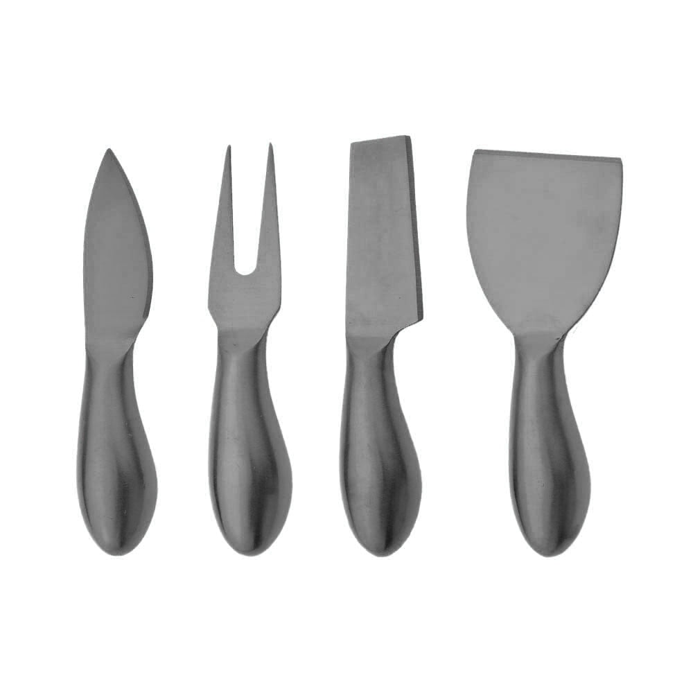 Elegant osteknivsæt i rustfrit stål til underholdning
