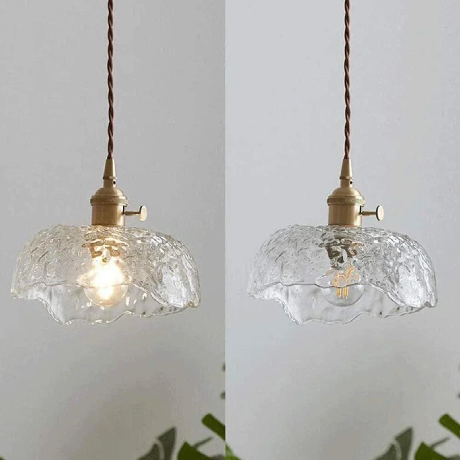Glas Pendel – Elegant Vintage Look