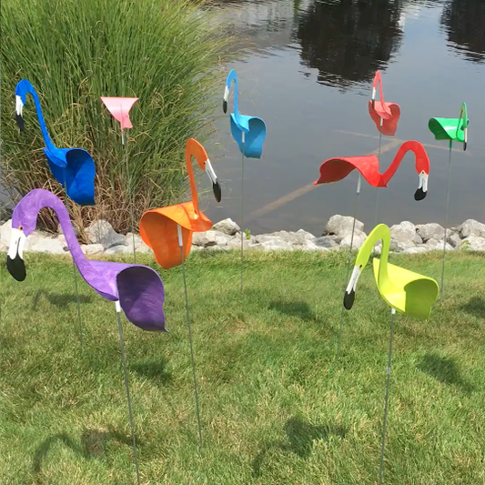 Legesyg Flamingo Havefugledekoration