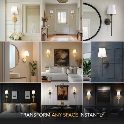 Trådløse Moderne LED Væglamper Sæt med 2