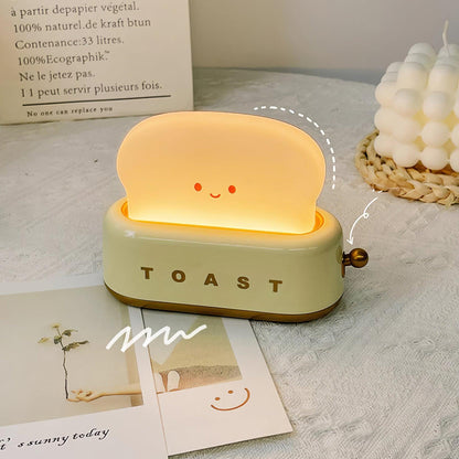 Stylish Bordlampe med Indbygget Batteri og Brødrister Design