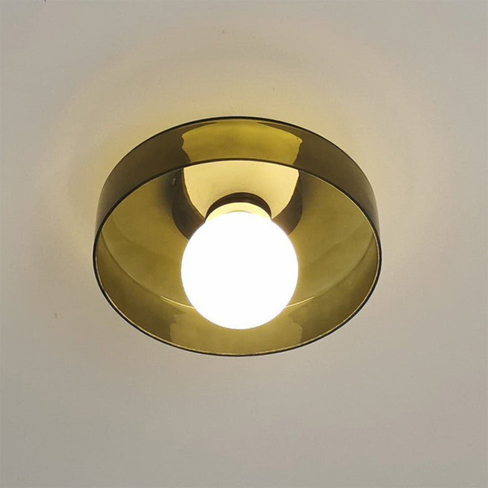 Rund Loftlampe – Farverig Moderne Stil
