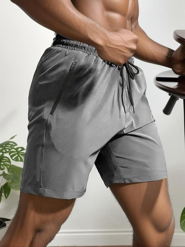 Herre afslappede shorts med snøre i taljen
