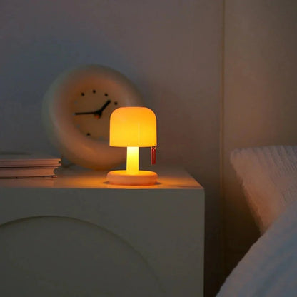 Bordlampe i Svampedesign – Blød & Hyggelig