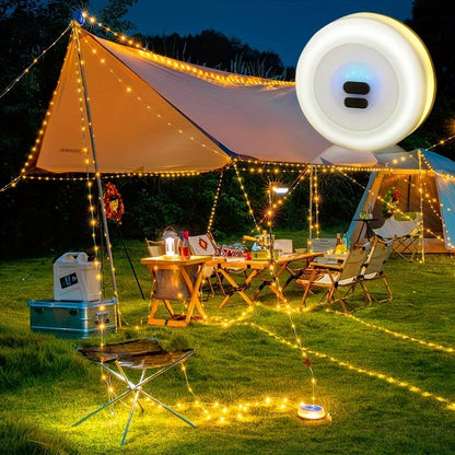 Fnuglet bærbar LED-fejelys girlander