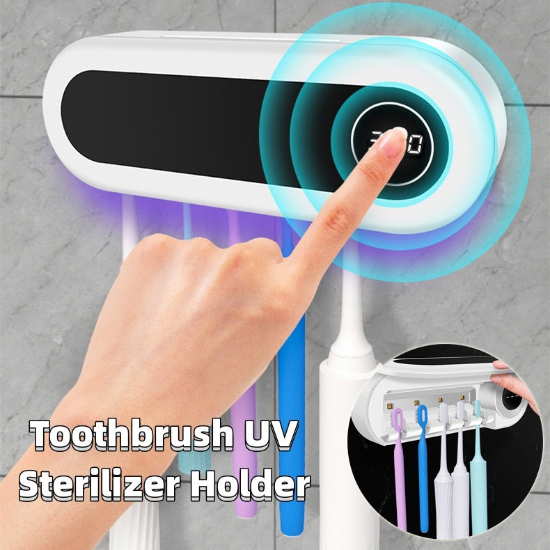 Tandbørste UV Desinfektionsmiddel med Holder og Steriliseringsfunktion