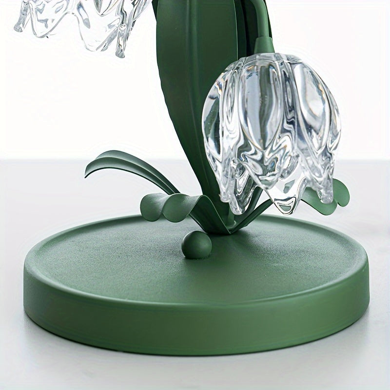 Blomsterformet LED Bordlampe til Moderne Hjemmedekoration