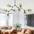 Loftlampe med Glas-Kupler – Moderne Statement