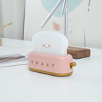 Stylish Bordlampe med Indbygget Batteri og Brødrister Design
