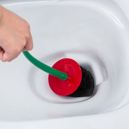 Elegant keramisk toiletbørstesæt med holder
