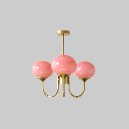 Farvet Loftslampe – Legende Glasdesign