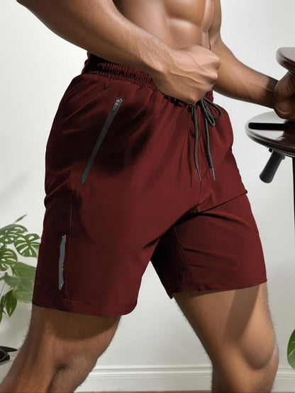 Herre afslappede shorts med snøre i taljen