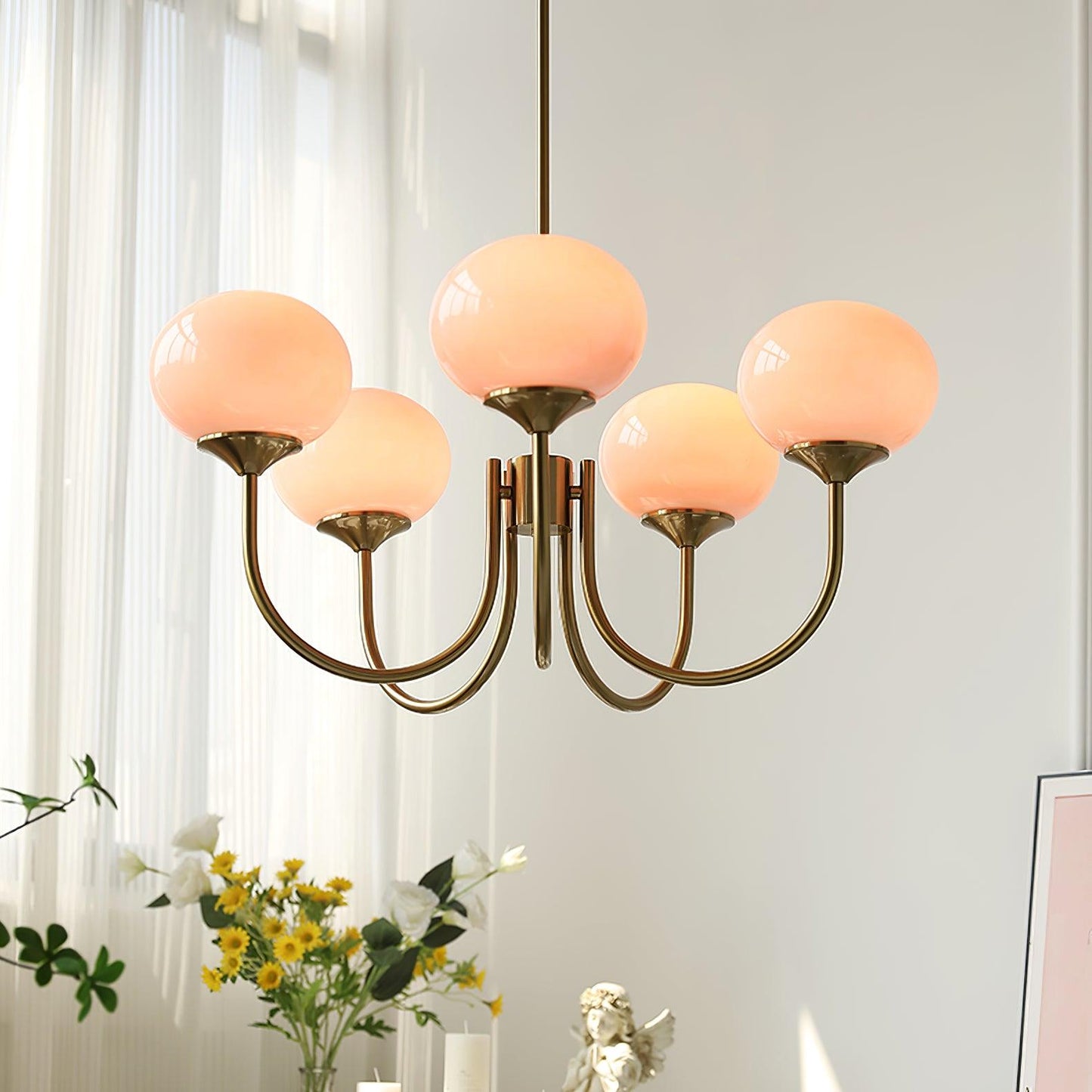 Farvet Loftslampe – Legende Glasdesign
