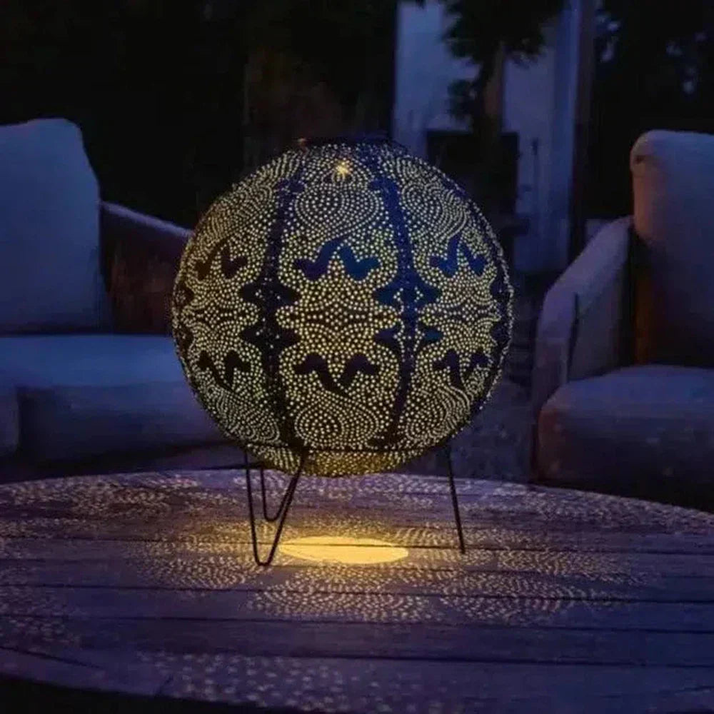 Elegante Kugleformede Solcellelamper til Stemningsfuld Belysning