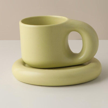 Keramisk Lucille-kop med moderne minimalistisk design