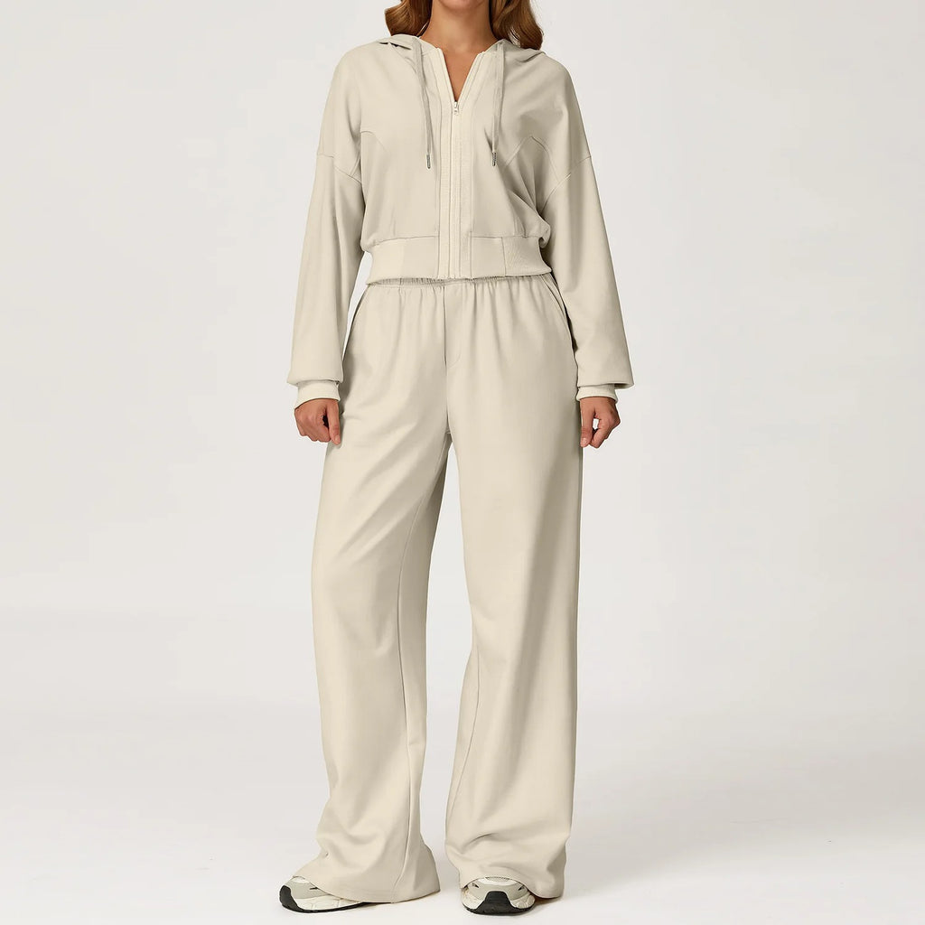 Vinter Træningssæt til Kvinder — Komfort Møder Stil i Ét Look